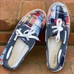 Dexter plaid loafers